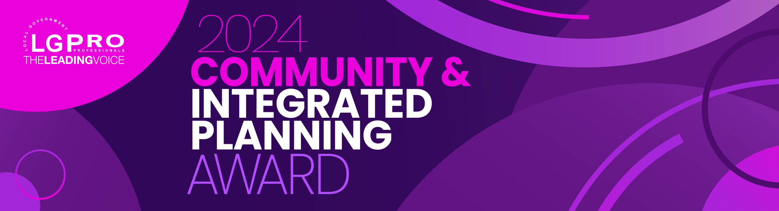 Community & Integrated Planning Award