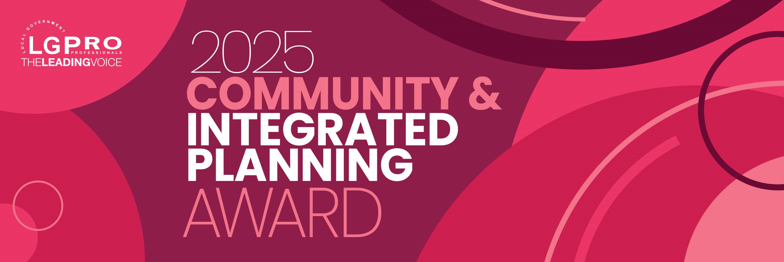 LGPro Community & Integrated Planning Award